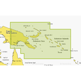 Tabela Navionics Platinum+ Papua Nova Guiné e Ilhas Salomão