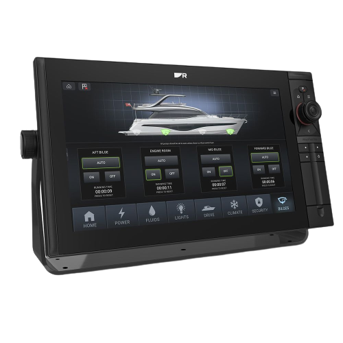 Raymarine AXIOM2 16 Pro-RVM Hybrid-Multifunktions-Fischfinder, WLAN, Kartographie, Leuchtturm Nordeuropa