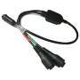 Cable en Y Raymarine de 0,5 m para paquete de transductor HV-300 HyperVision