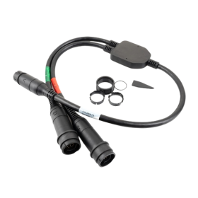 Cable adaptador de transductor Raymarine Downvision y transductor CP370 en AXIOM RV