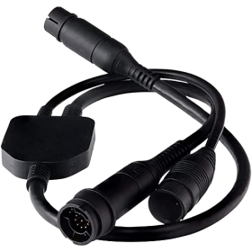 Cable adaptador de transductor Raymarine Downvision y transductor directo Airmar de 600 W en AXIOM RV