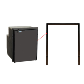 Isotherm black finishing frame Classic Line 100L