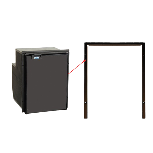 Isothermer schwarzer Abschlussrahmen Classic Line 65L