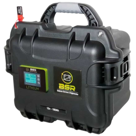 BSR Bärbart batteri (resväska) litium PRESTIGE Gen2 12V / 100 Ah