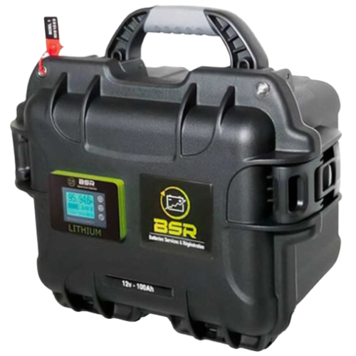 BSR Batterie portable (Valise) lithium PRESTIGE Gen2 12V / 100 Ah