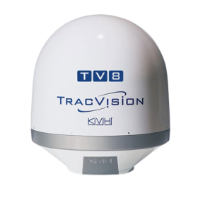 Antenna TV satellitare KVH TRACVISION TV8 GPS integrato